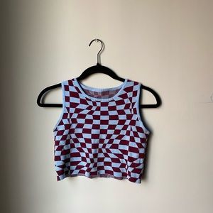 Checkered top